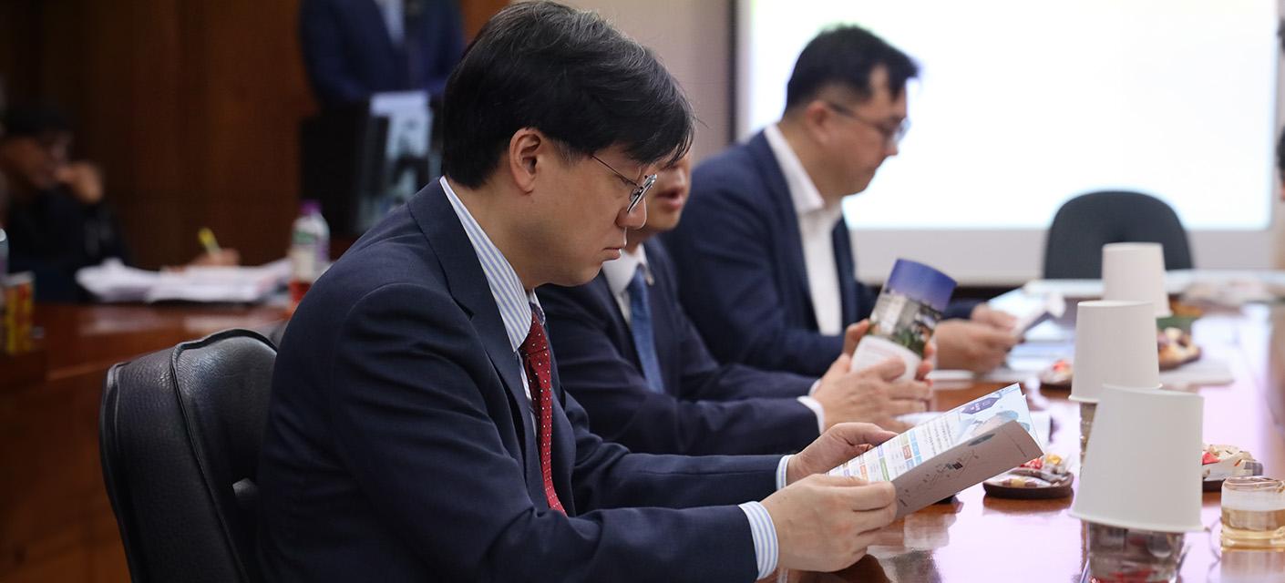 협약식 체결 모습